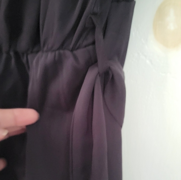 Bloomchic V Neck Double Flutter Sleeve Jumpsuit - Picture 6 of 16